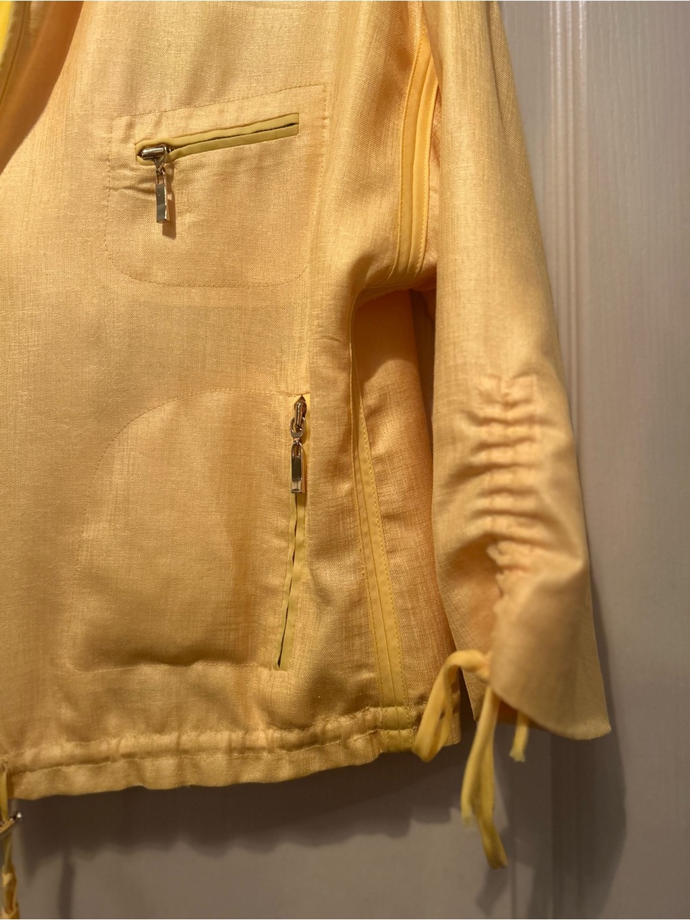 Cache Bright Yellow Utility Zip Jacket - Picture 3 of 7